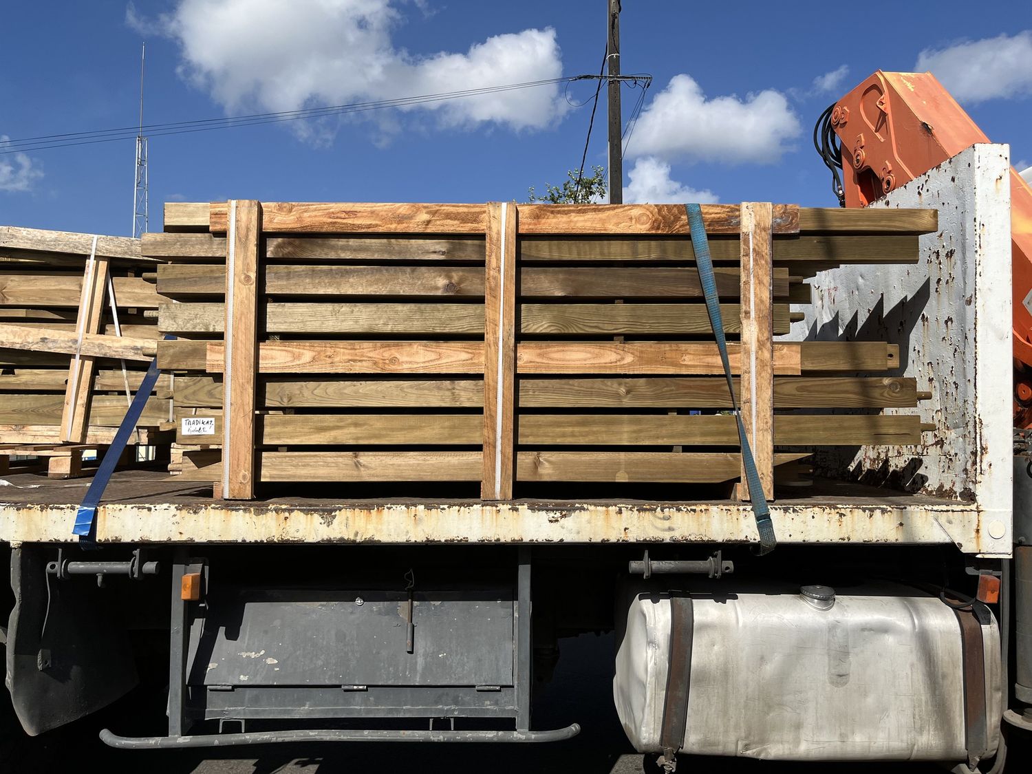 Livraison des matériaux — Approvisionnement bois