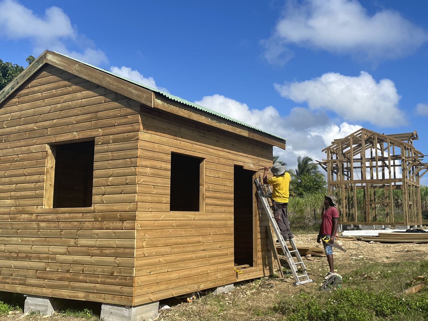 Fondations & soubassement — Marie-Galante — Rulle